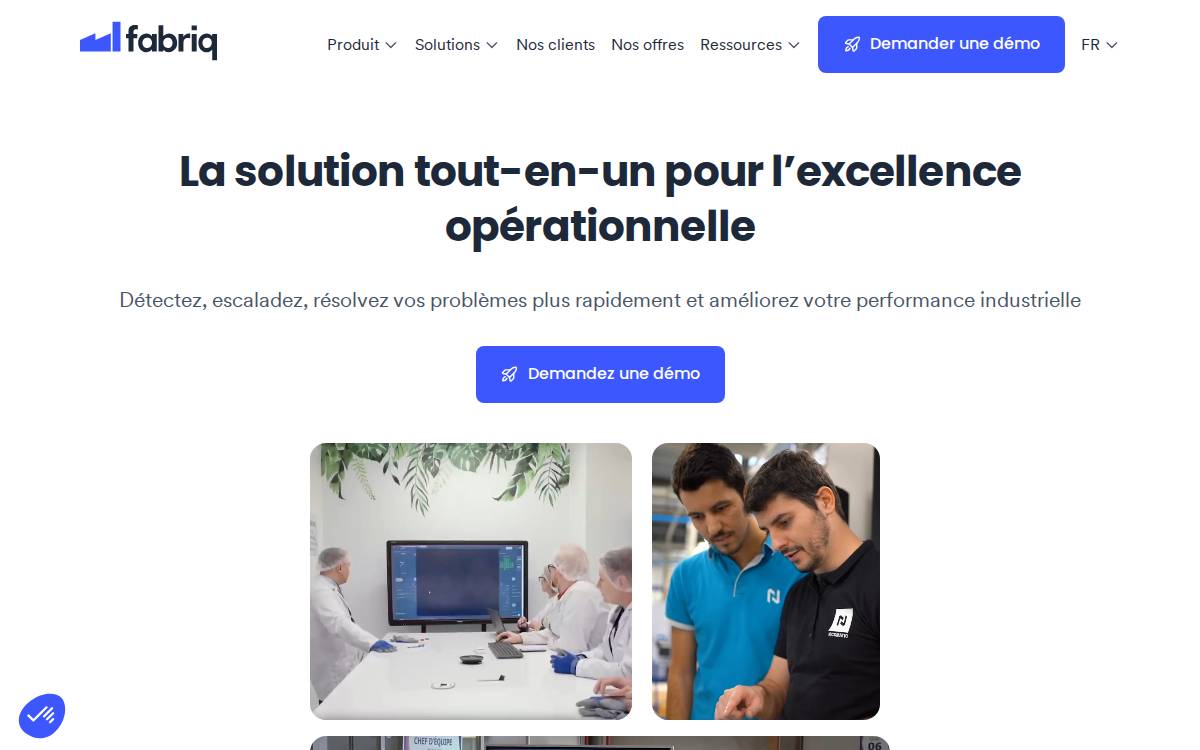 Fabriq website preview