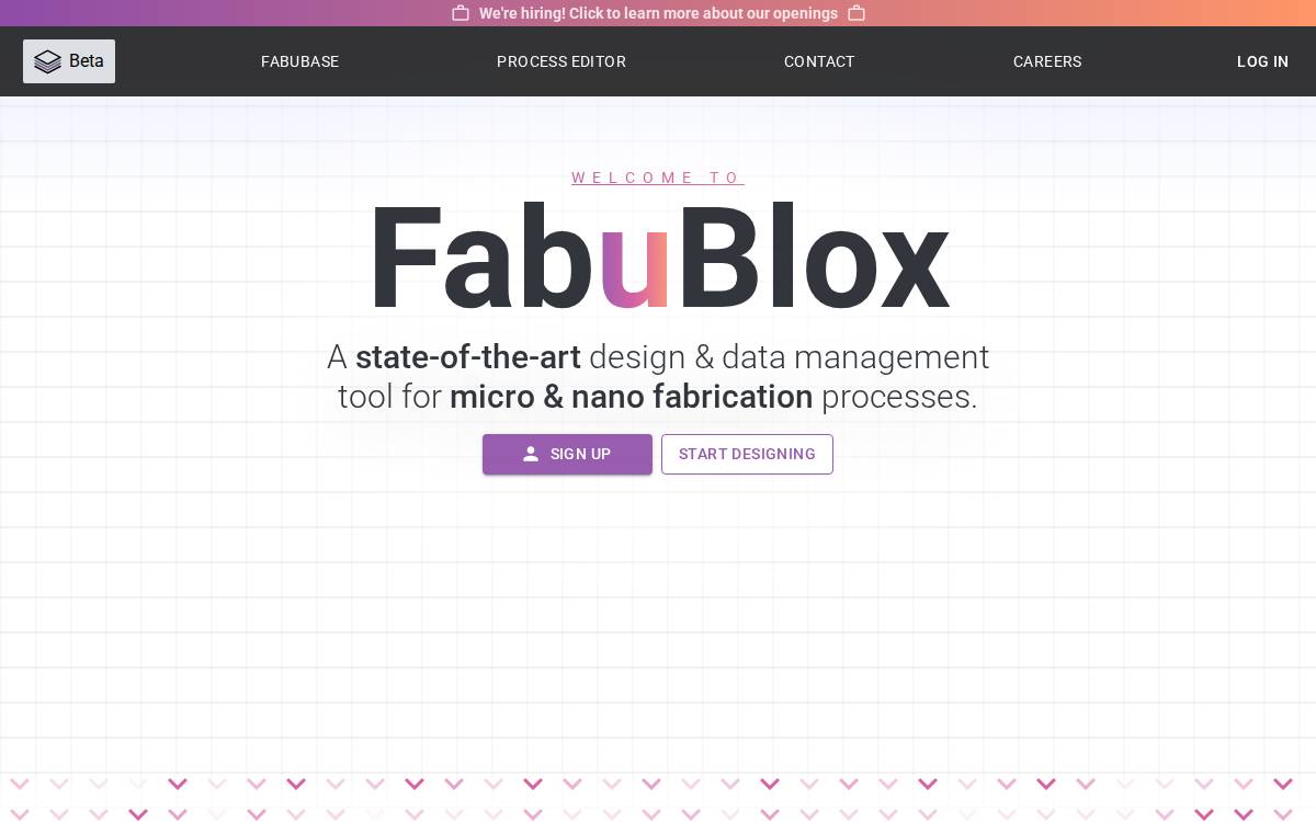 Fabublox website preview