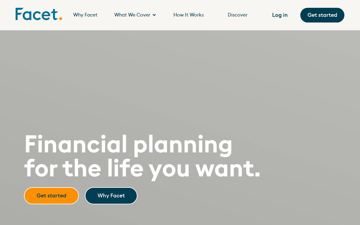 Facet website preview