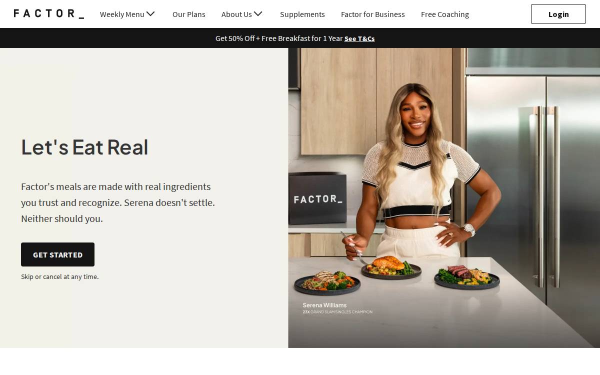 Factor_ website preview