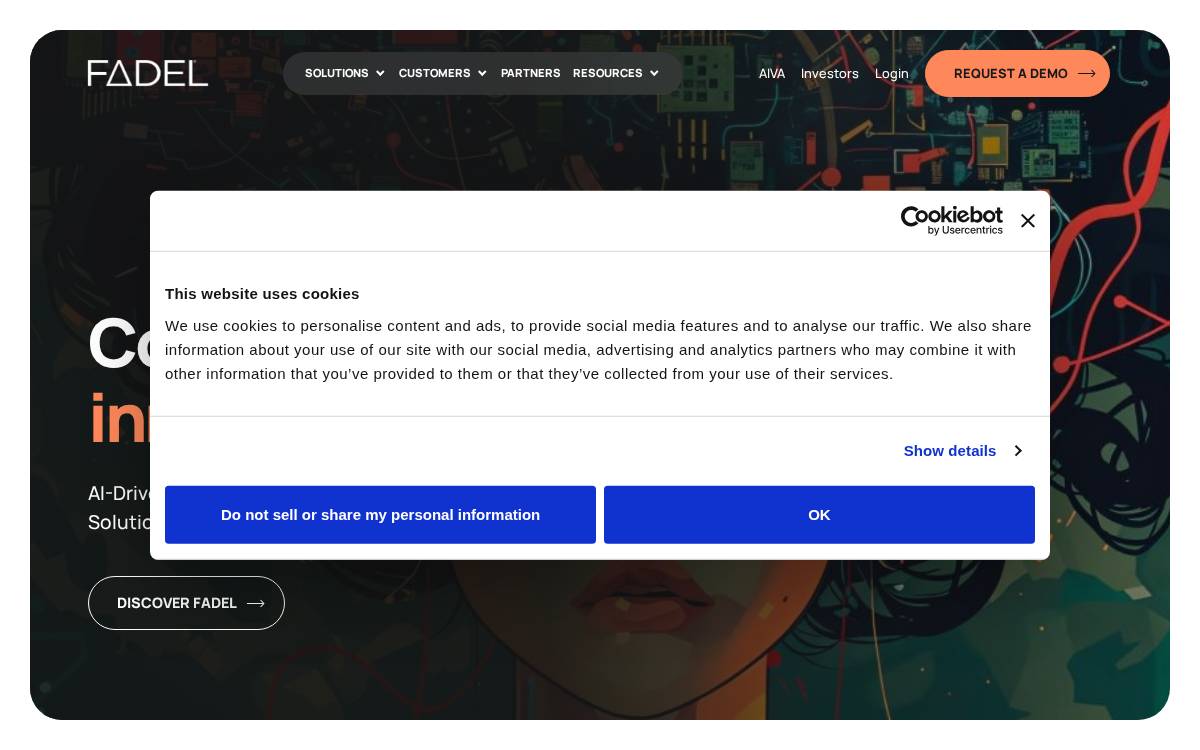 Fadel website preview