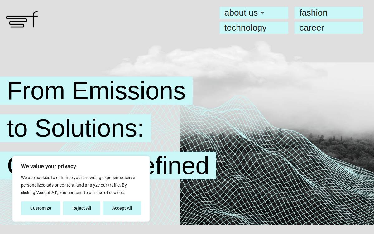 Fairbrics x-tech-robotics website preview