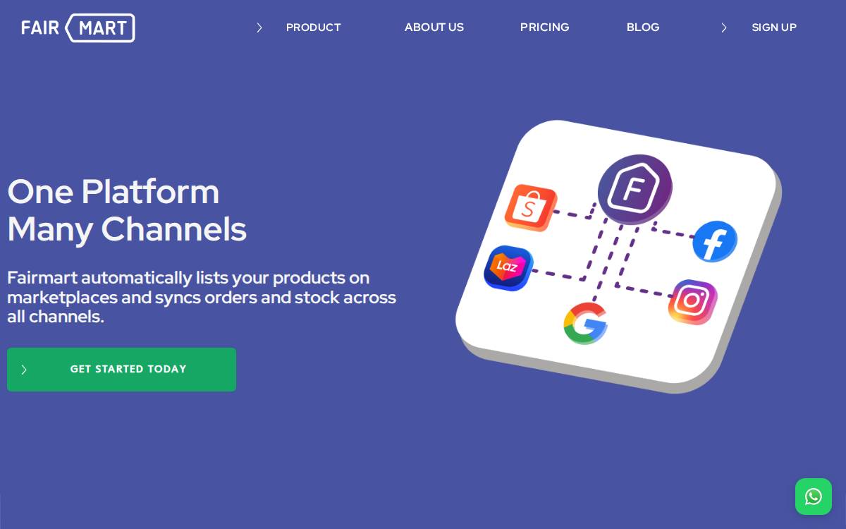 Fairmart website preview