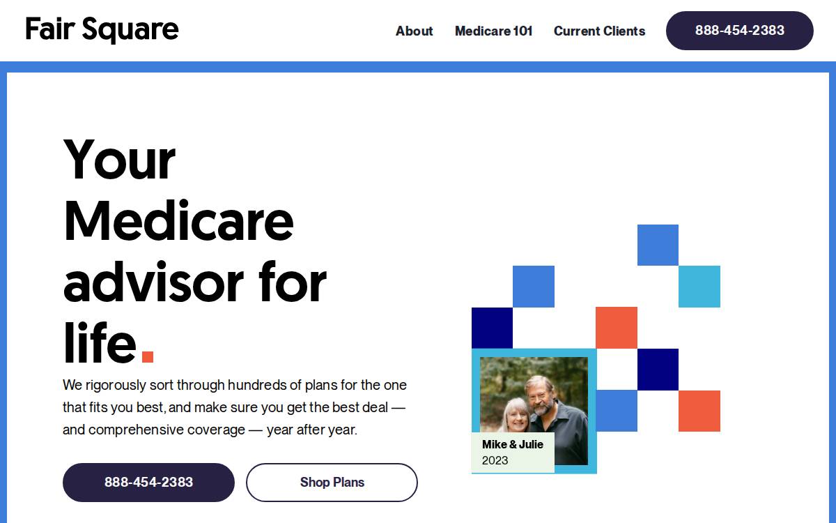 Fairsquare Medical website preview