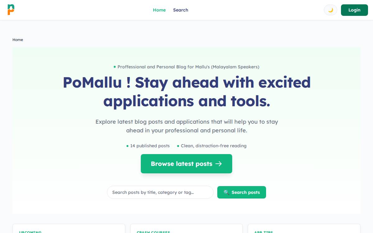 Smack website preview