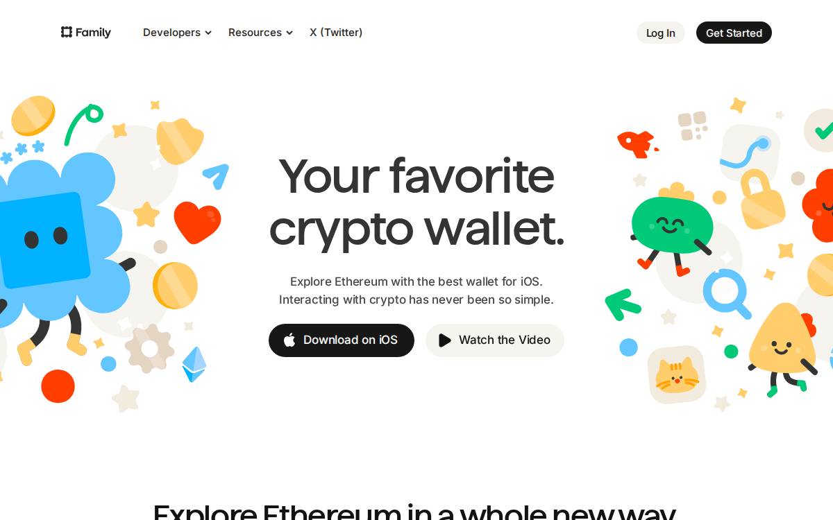 Family website preview