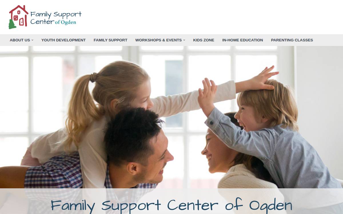 Familysupportcenterogden website preview