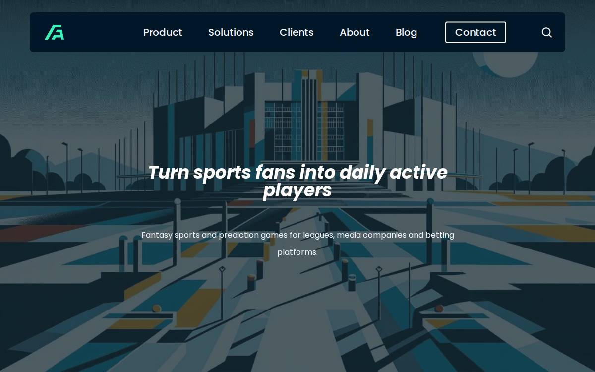 Fan Arena website preview
