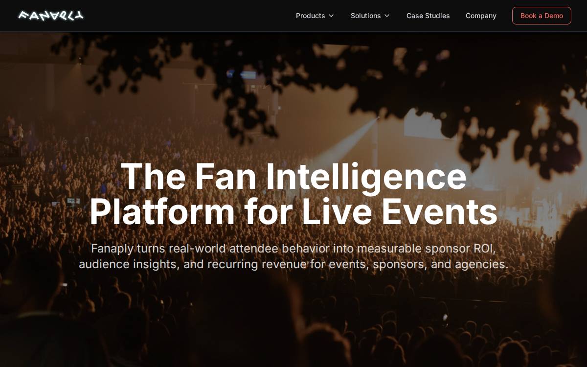 Fanaply website preview