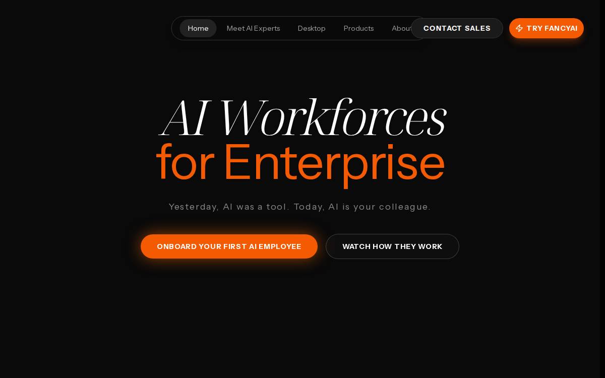 Fancy website preview