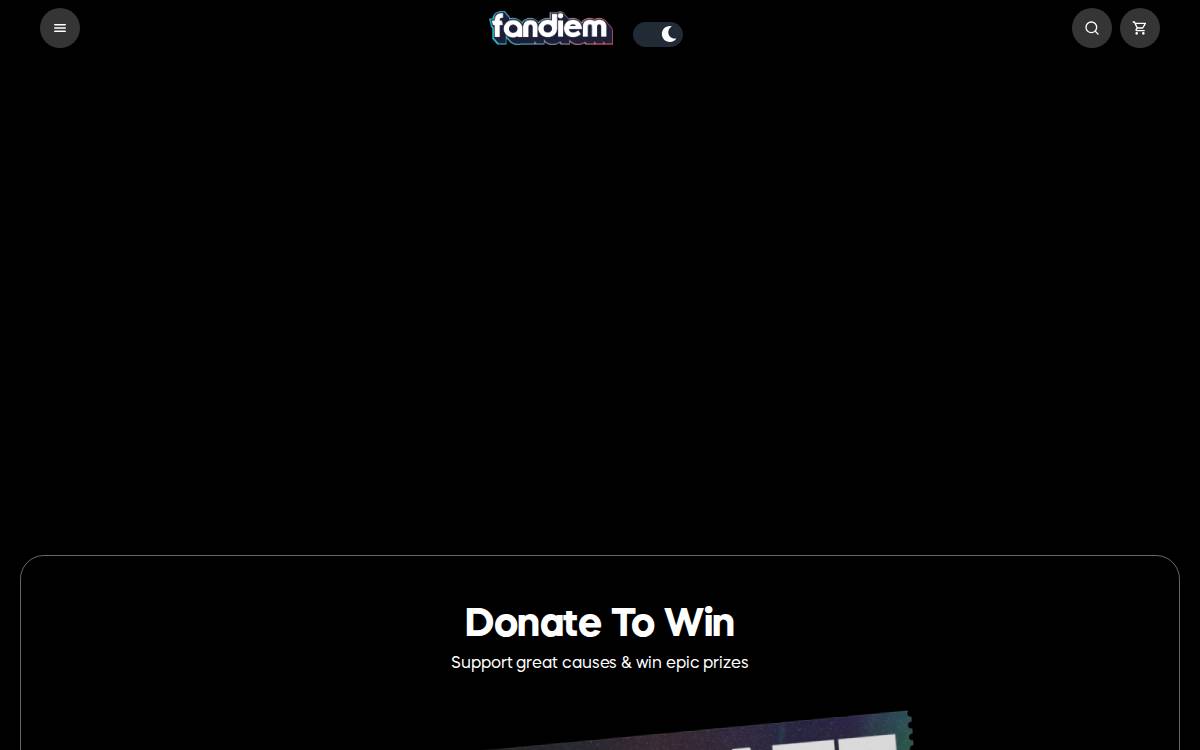 Fandiem website preview
