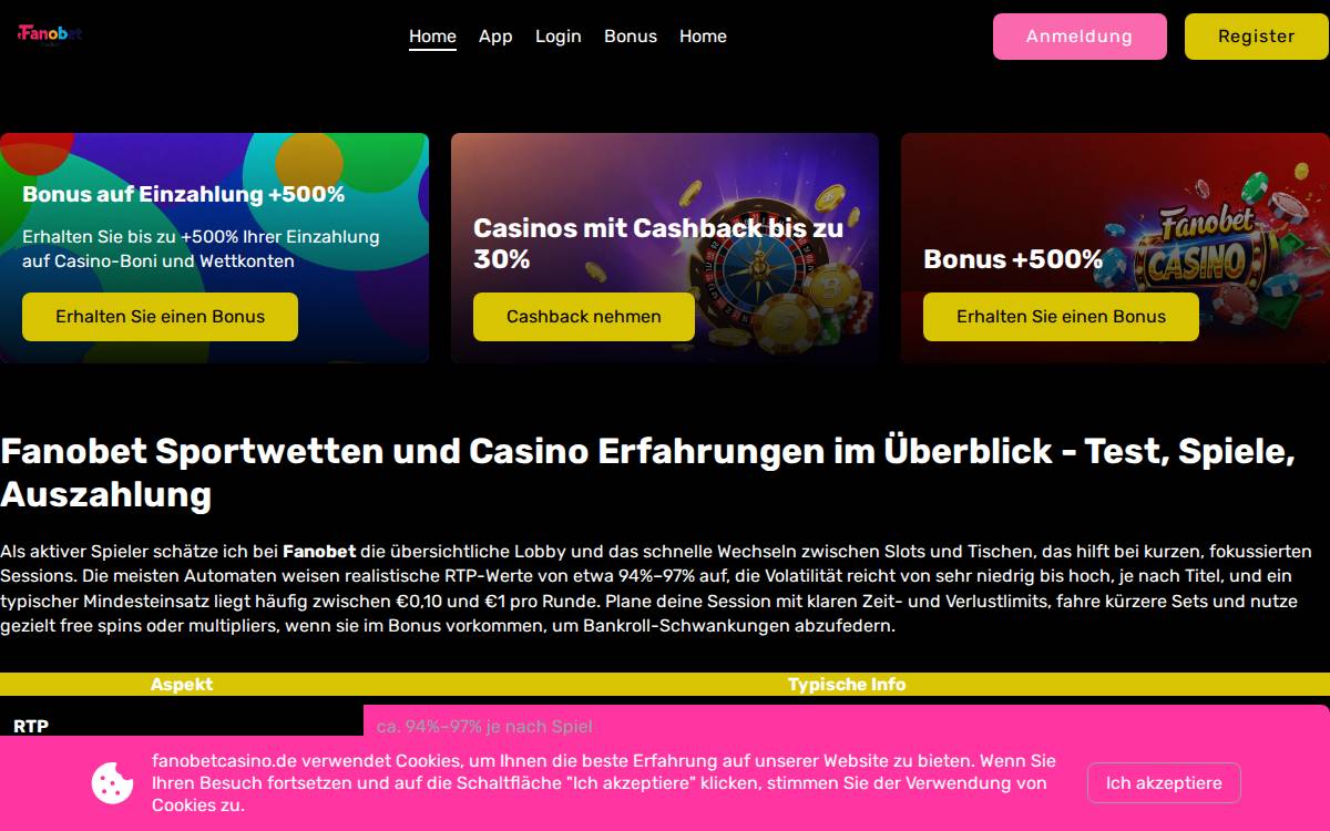 fanobet casino website preview
