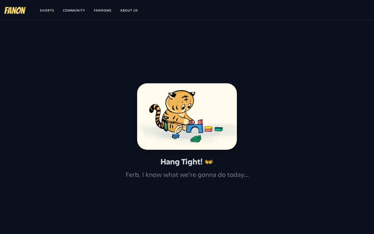 Fanon website preview