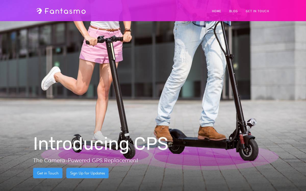 Fantasmo website preview