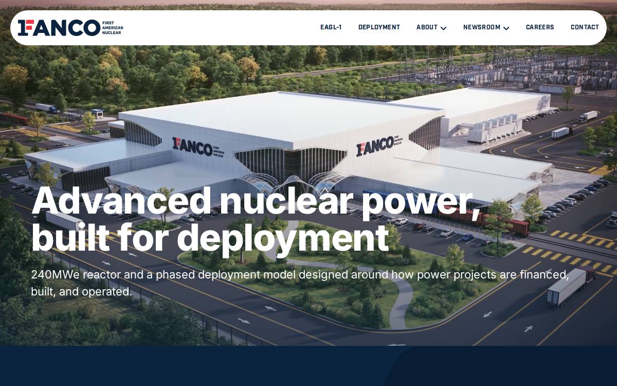 Fanuclear website preview