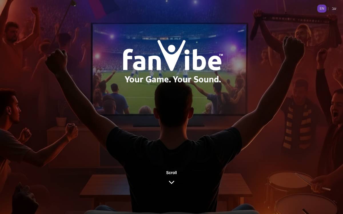 Fanvibe website preview