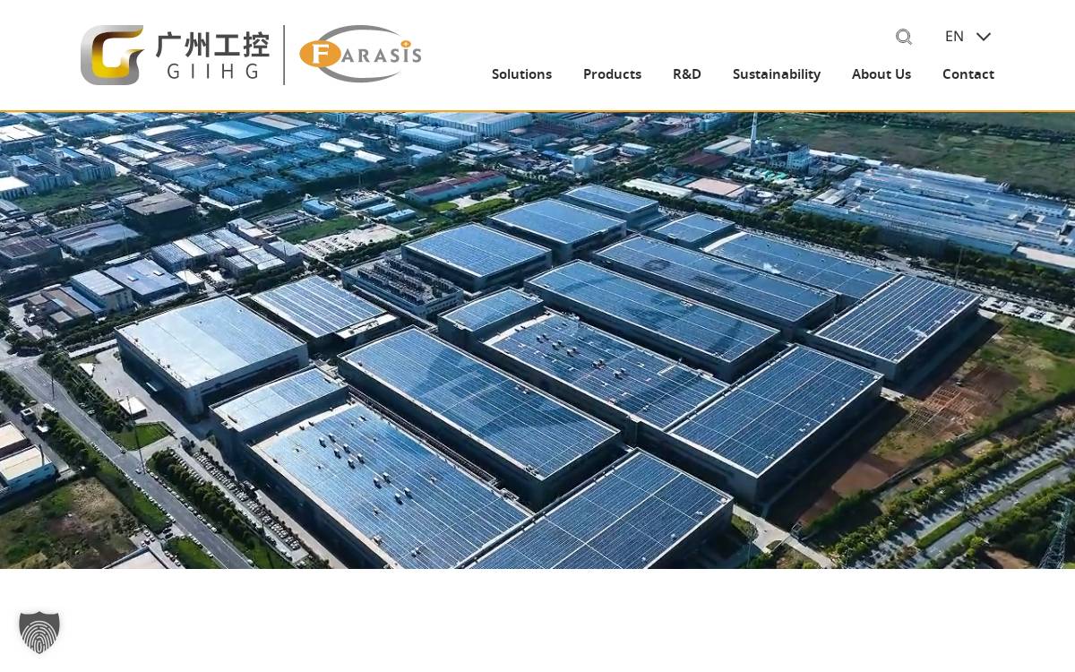 Farasis Energy website preview