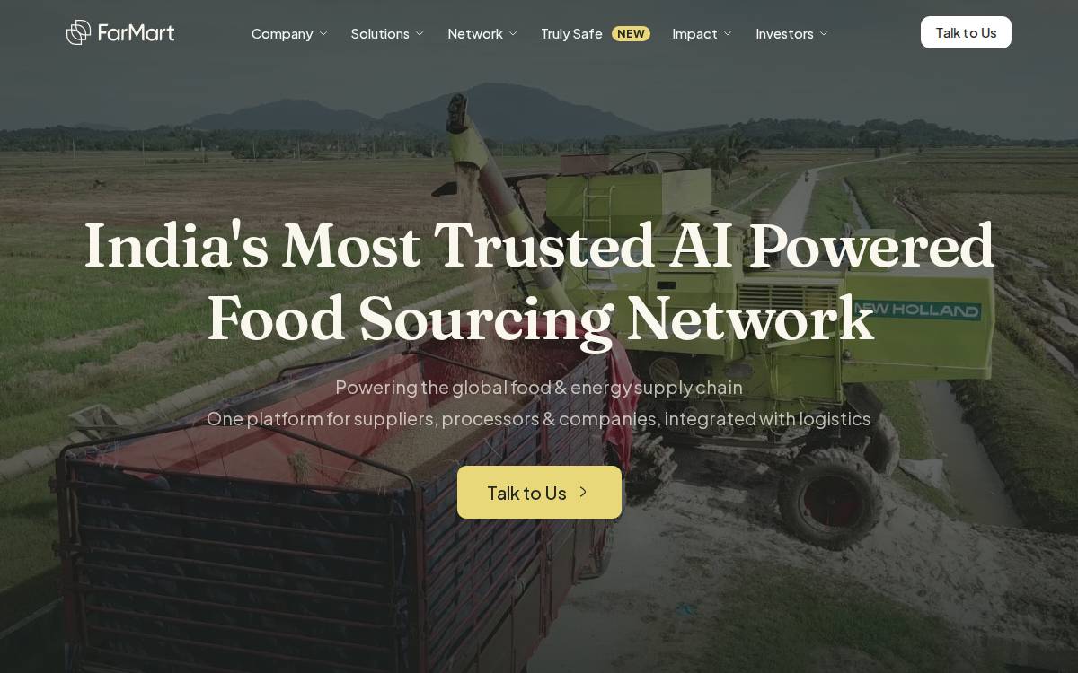 Farmart website preview