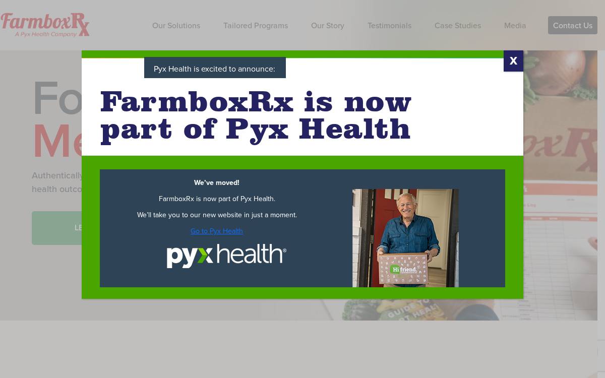 FarmboxRX website preview