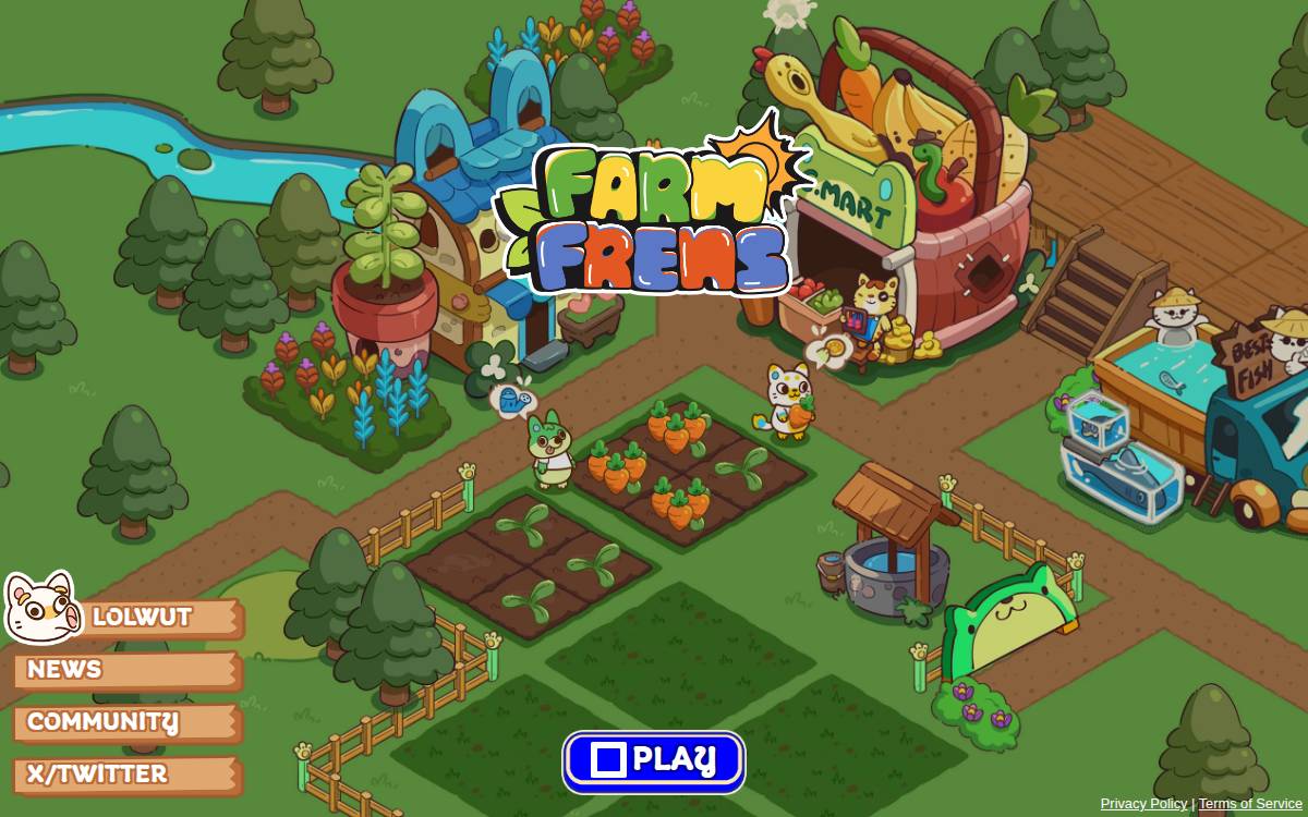 Farm Frens website preview