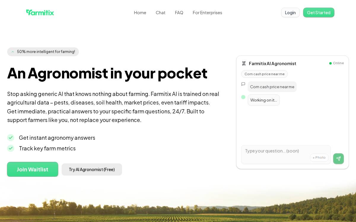 Farmitix website preview