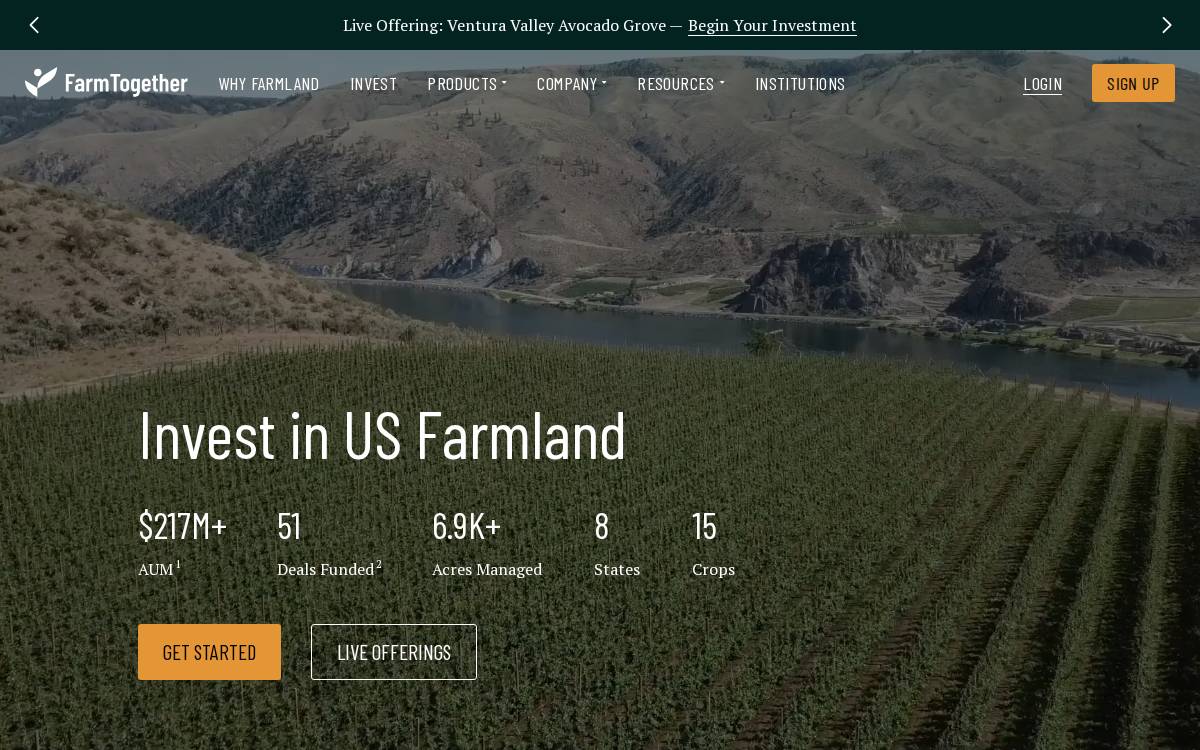 FARMTOGETHER website preview