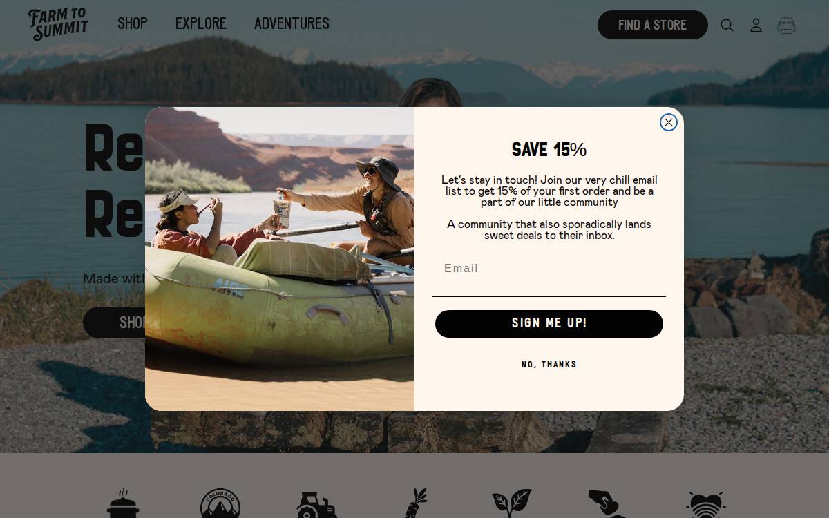 Farmtosummit website preview