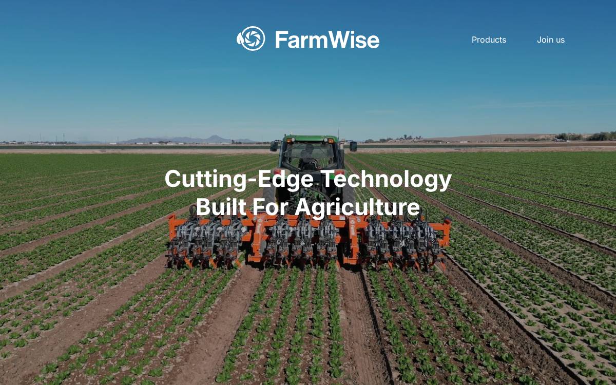 Farmwise website preview