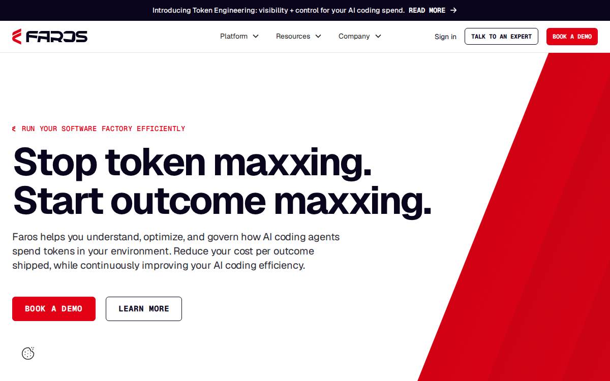 Faros AI website preview