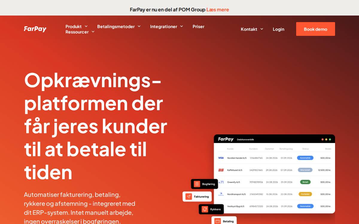 FarPay website preview
