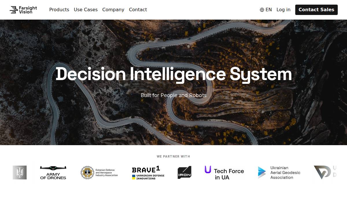 Farsight Vision website preview