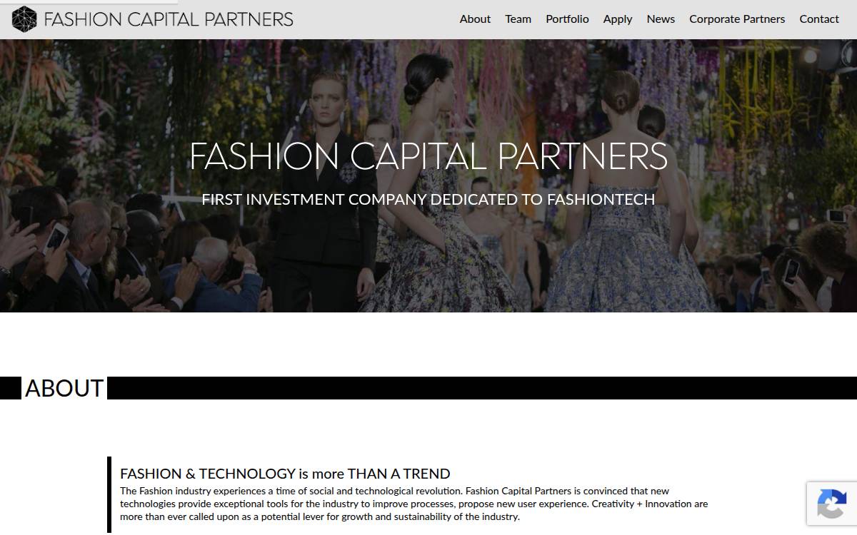 Fashion Capital Partners website preview
