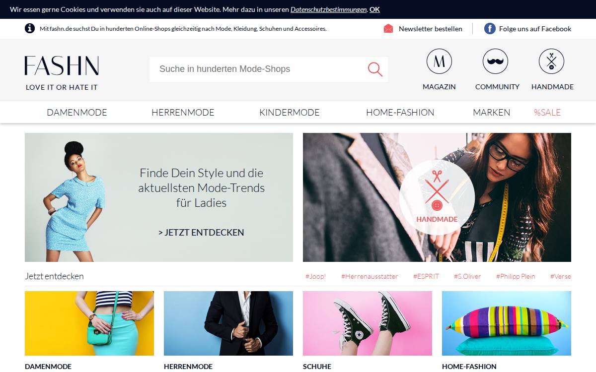 fashn website preview