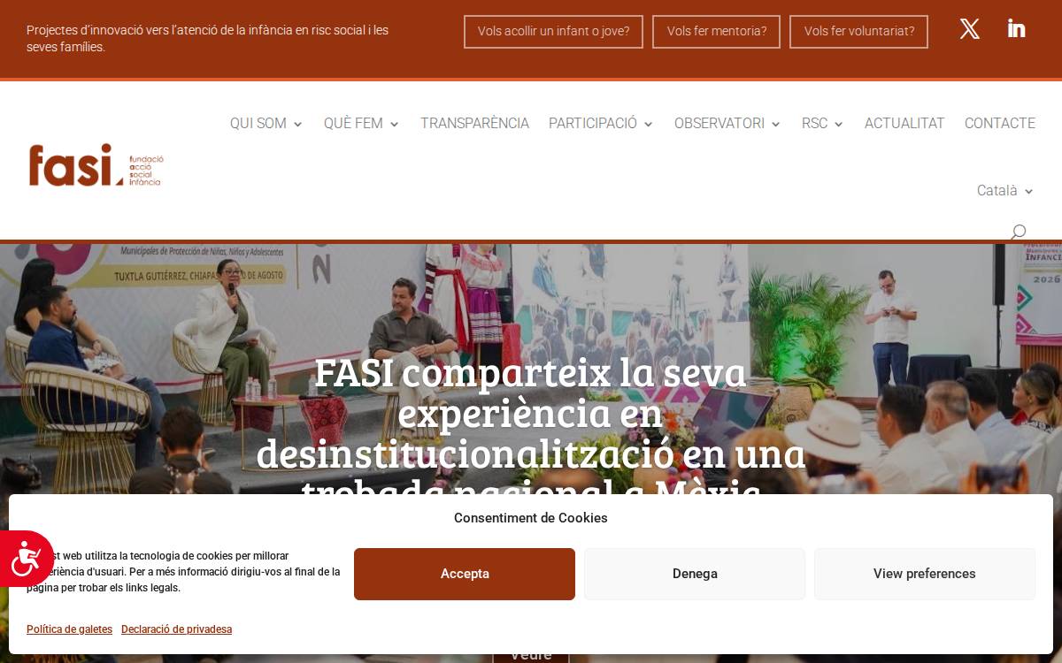 FASI website preview
