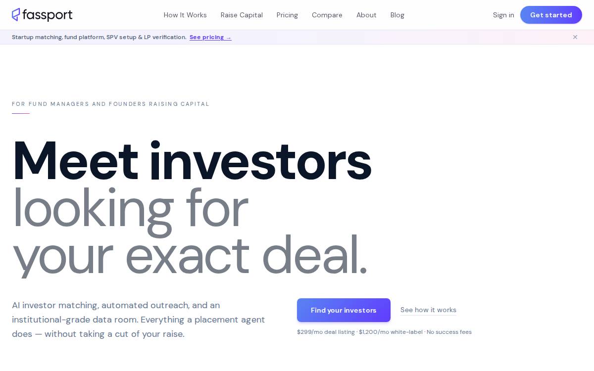 Fassport website preview