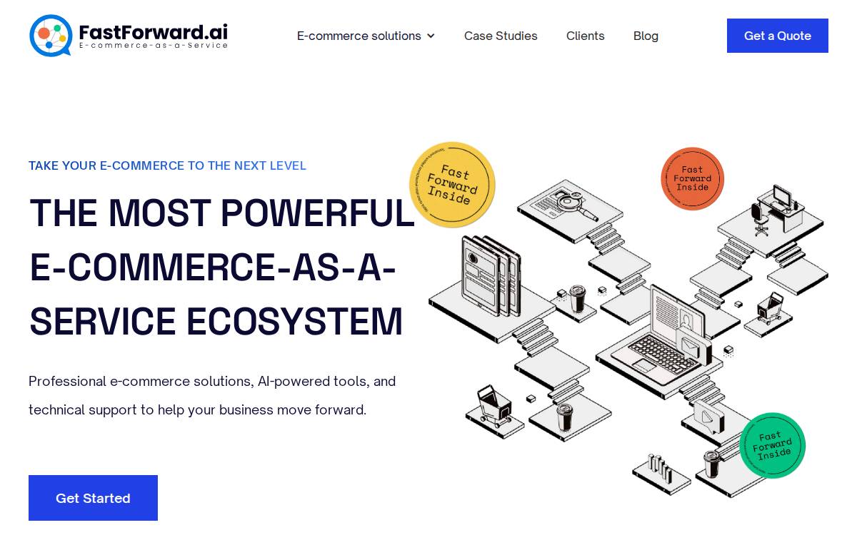 Fast Forward website preview