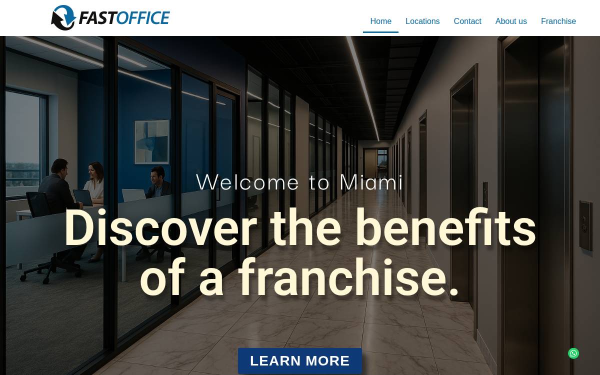 Fast Office website preview