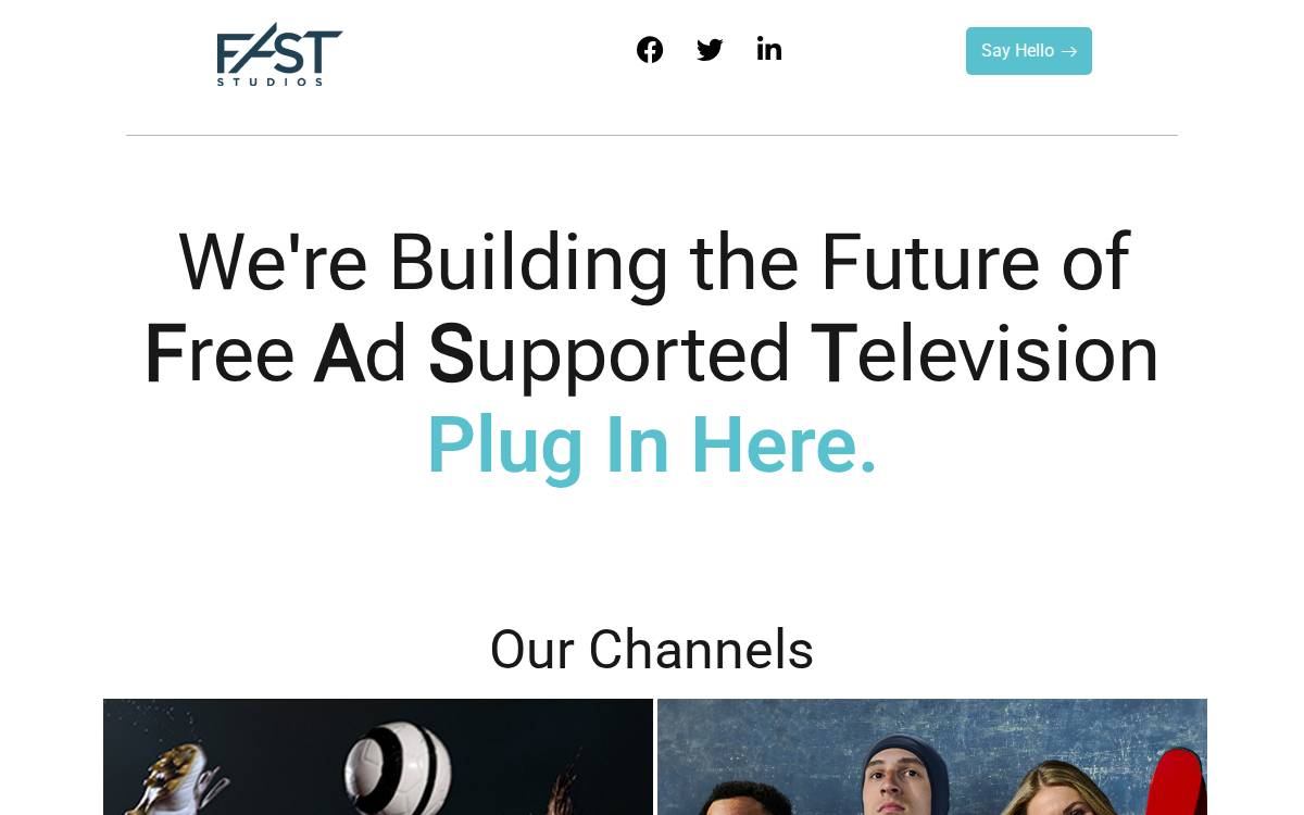Fast Studios website preview