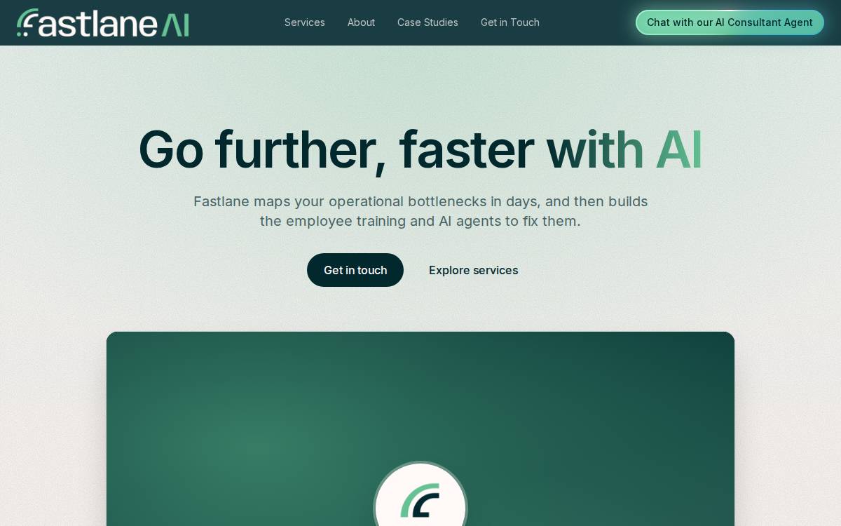 Fastlaneai website preview