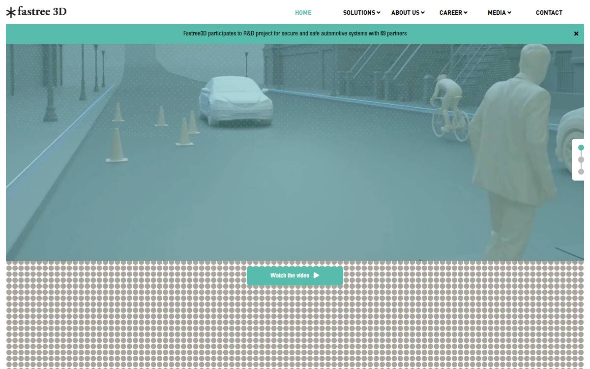 Fastree3D website preview