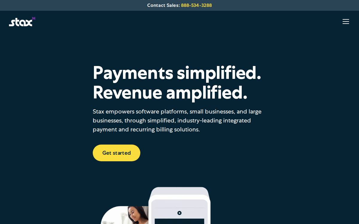 FattMerchant website preview