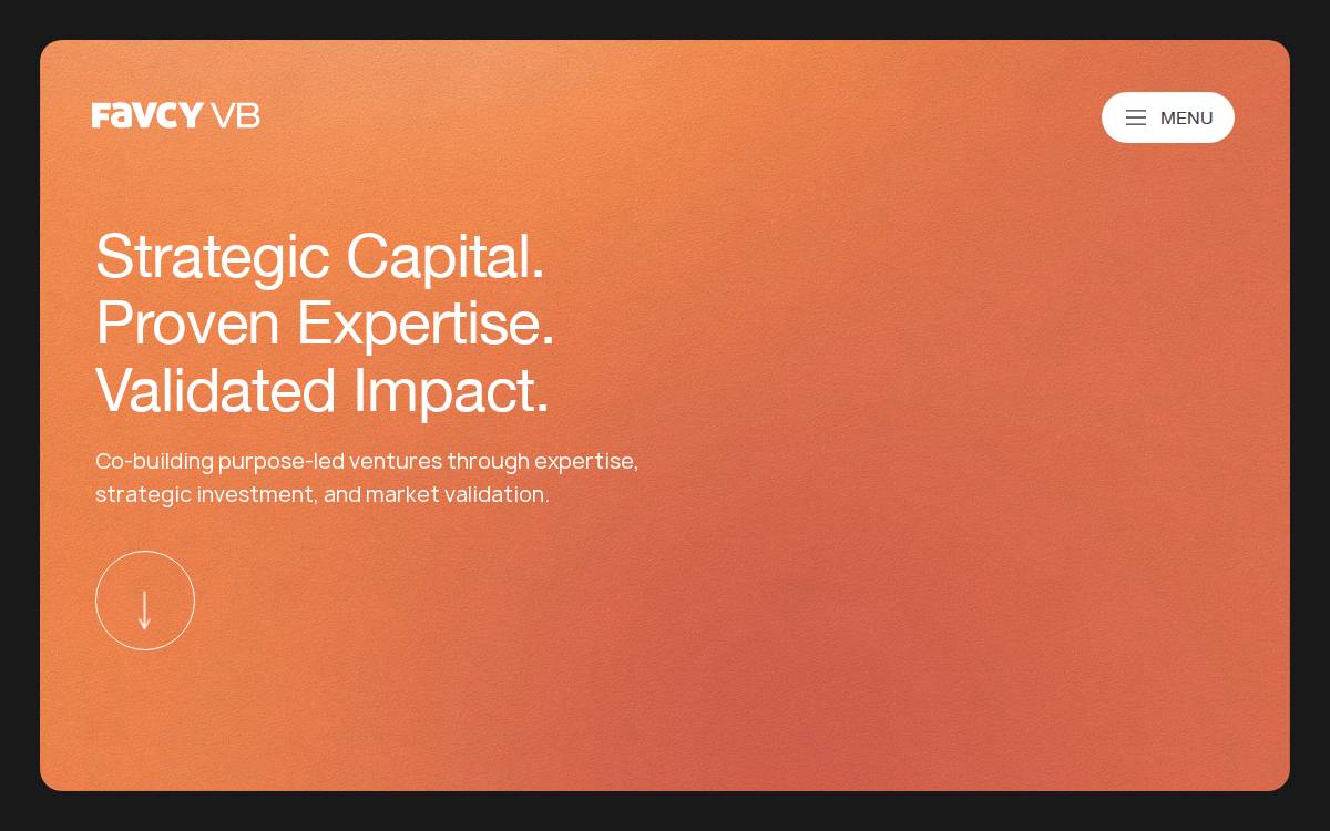 Favcy website preview