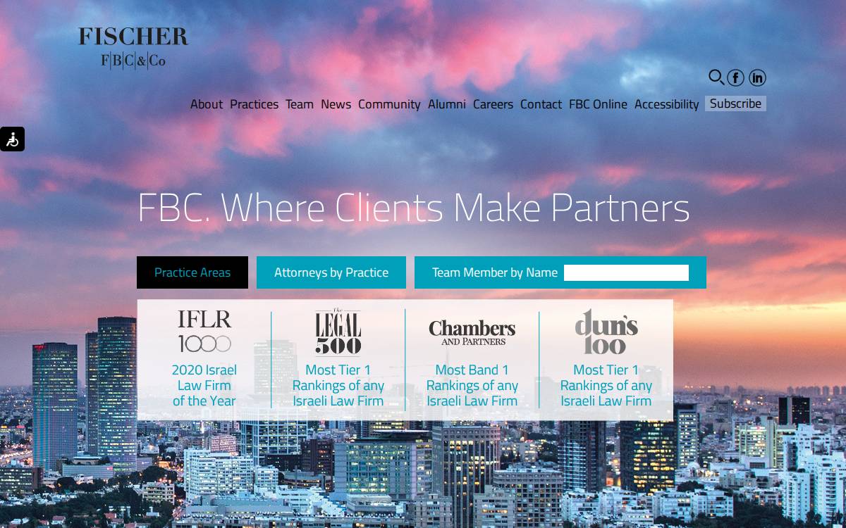 Fbclawyers website preview