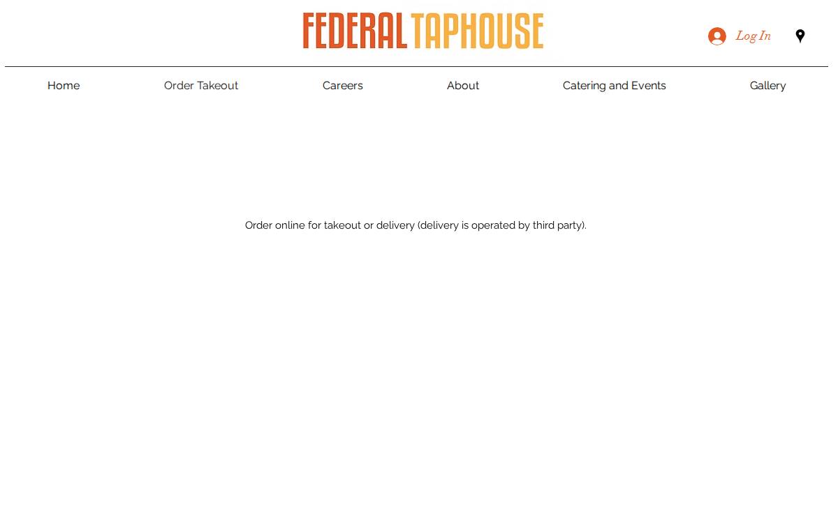 Federal Taphouse State College website preview