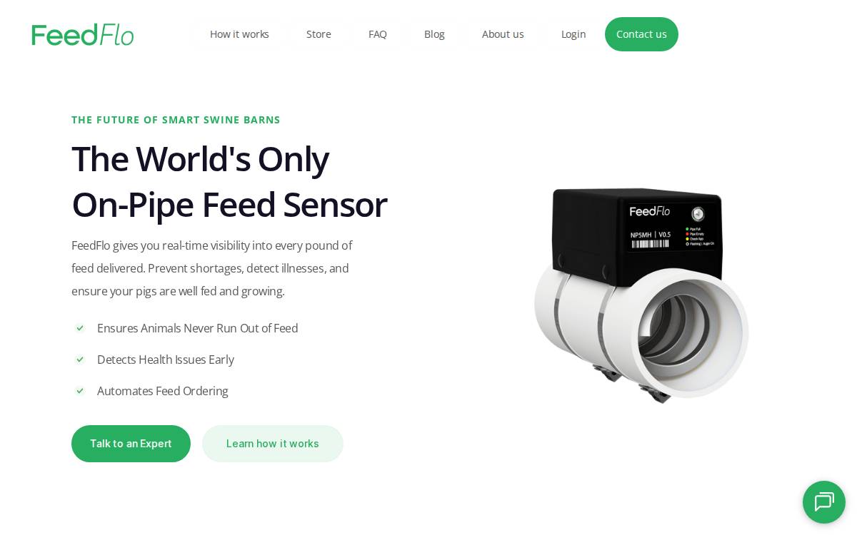 FeedFlo website preview