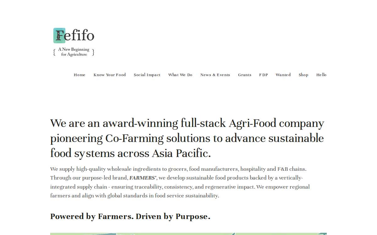 Fefifo website preview