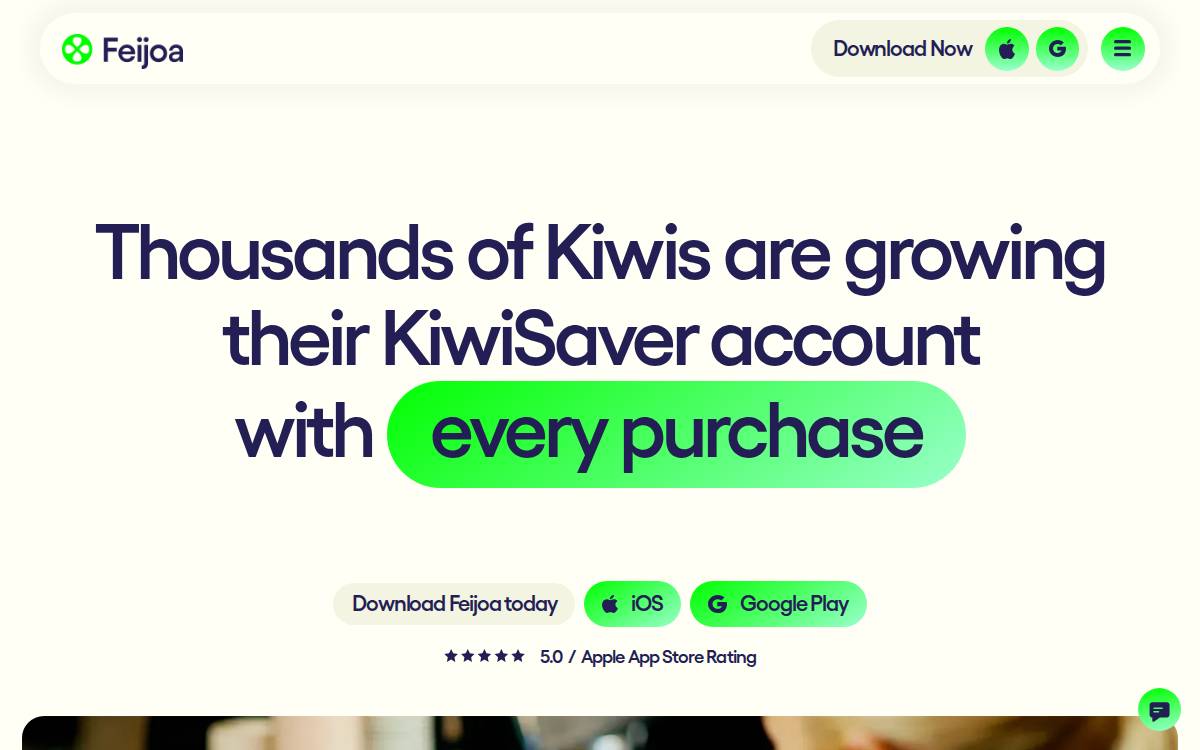 Feijoa website preview
