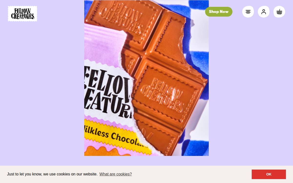 Fellow Creatures website preview