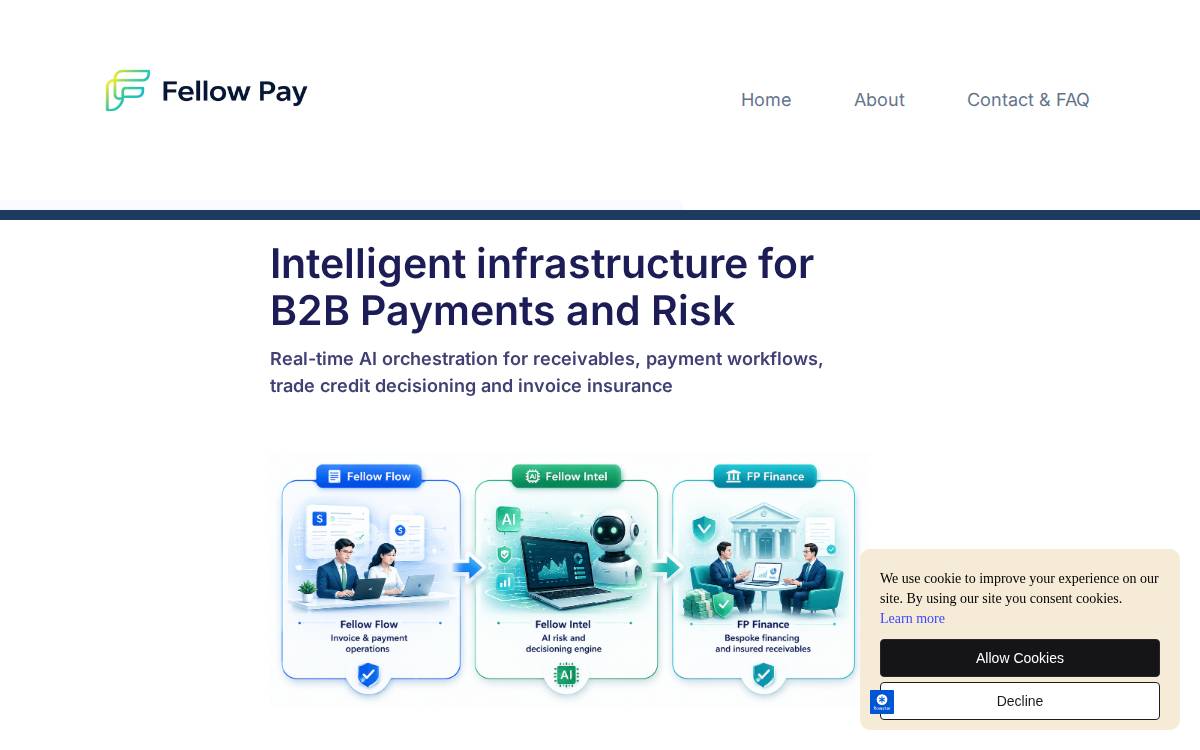 FellowPay website preview