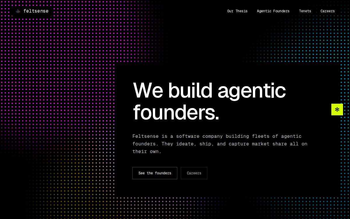FeltSense website preview